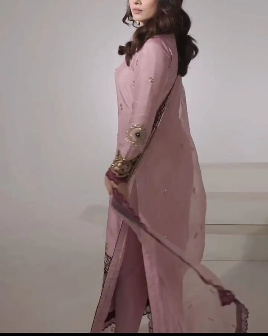 Blush Zardozi
