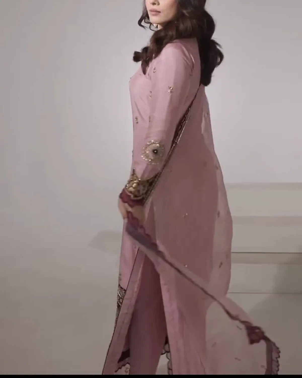 Blush Zardozi